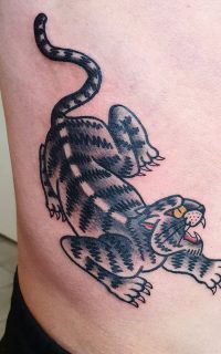 Old School Tattoo Tiger - Berlin Ink