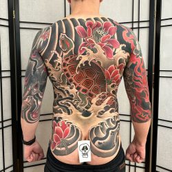 Yakuza Back Piece Tattoo